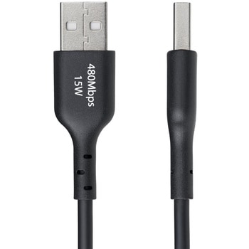 USBケーブル/USB 2.0 Type-A - Type-C/30cm/3A 15W/オス オス/ブラック/充電 & データ転送 同期/USB充電器 モバイルバッテリー対応 充電コード - StarTech.com