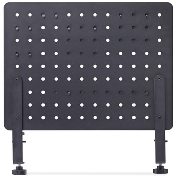 ペグボード/クランプ式/縦42 x 横32cm/トレー フック マグネットなどアクセサリー付属/ブラック/有孔パネル 卓上 デスク上収納 パンチングボード StarTech.com