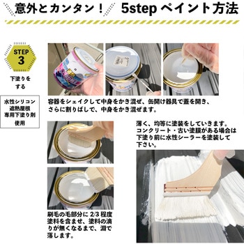 水性シリコン遮熱建物用(つやあり) 水性外かべ用塗料 遮熱効果あり! カンペハピオ