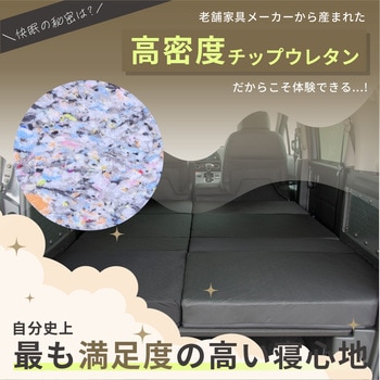 車中泊座席シートフラットマット セルタン