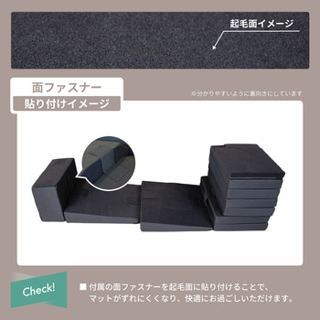 車中泊座席シートフラットマット セルタン