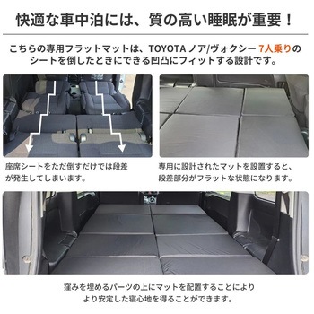 車中泊座席シートフラットマット セルタン