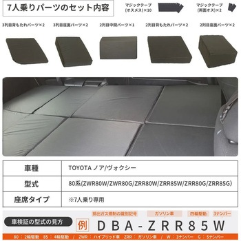 車中泊座席シートフラットマット セルタン