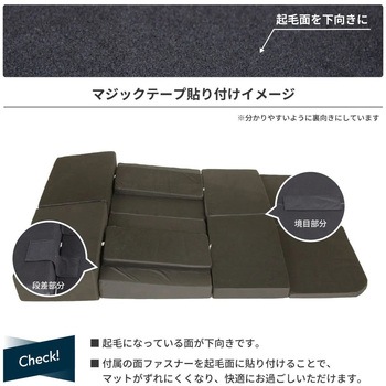 車中泊座席シートフラットマット セルタン