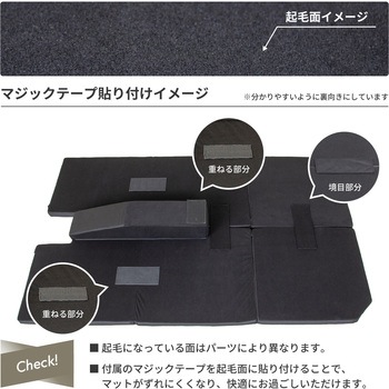 車中泊座席シートフラットマット セルタン