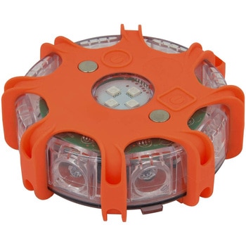 電波式LED警告灯 パノラマリング(単品) 日動工業
