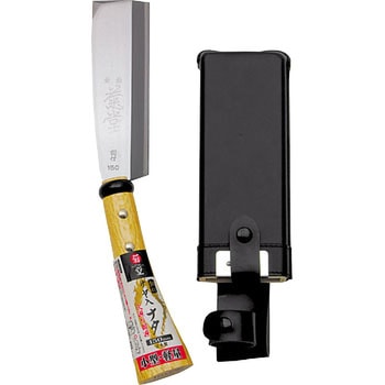鋼付 サヤ入りナタ 菊堂