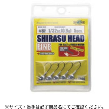 5/64oz(2.3g) #6F �V���X�t�@�C�� ECOGEAR �t�b�N�T�C�Y#6F 1�� 59653618