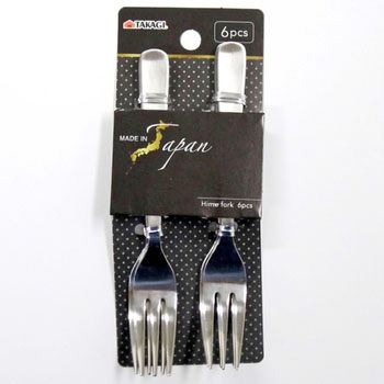 ステンレスヒメフーク 6PCS TAKAGI(高儀)