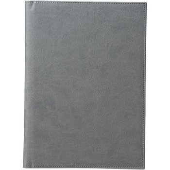 えいむレザータッチメニューブック(B5)グレー - えいむ