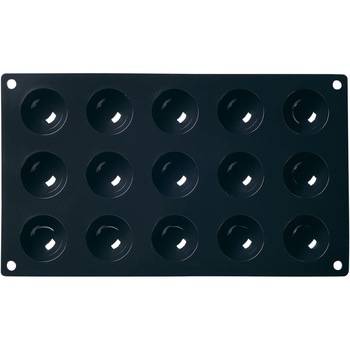 Ma フレキシブルモルド40 半丸型15ヶ取 - Marttellato