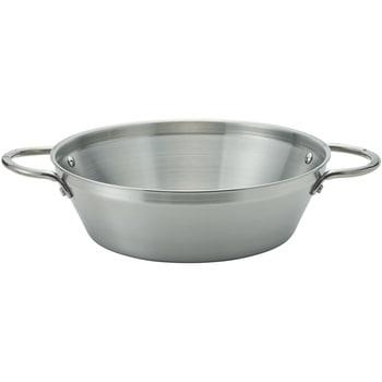 TKG 銀の頂 三層鋼両手鍋  28cm - TKG
