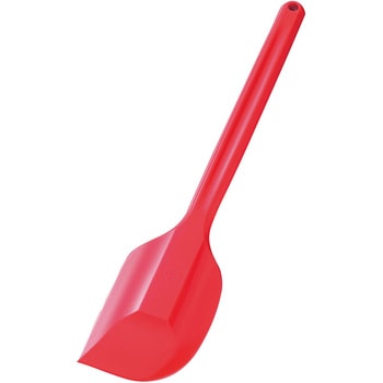 シリコンクリーンヘラ スクレーパー L 赤 イイヅカ
