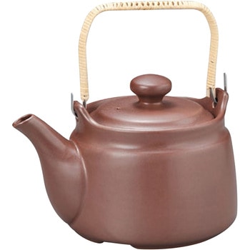 耐熱土瓶8号  茶釉 - ヤマキイカイ