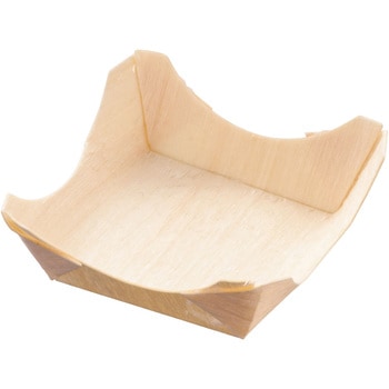 経木容器 角型(100枚入)ポプラ 特小 ヤマコー