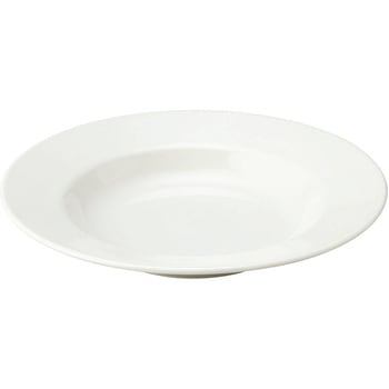 山加 トーンホワイト 27cmリムスープ皿 山加商店