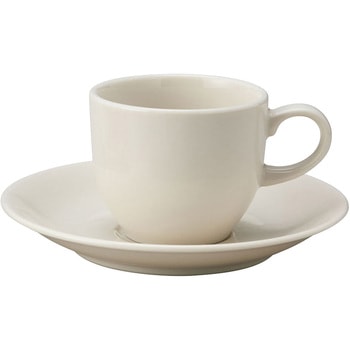 山加トーンホワイト コーヒーカップ(6個入) 山加商店
