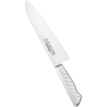 正広作MV-S鋼 波刃ナイフ  21cm 正広