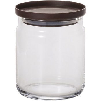 スタックキャニスターM(チョコ 石塚硝子