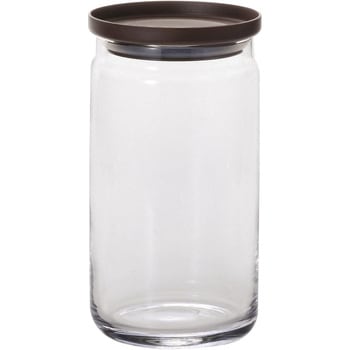 スタックキャニスターL(チョコ) 石塚硝子