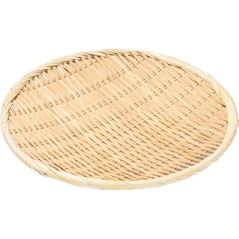 竹製 丸盆ザル(並)30cm 萬洋