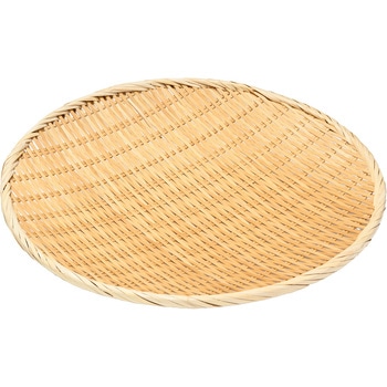 竹製 丸盆ザル(並)42cm 萬洋