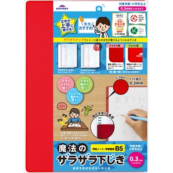 魔法のザラザラ下じきB5(0.3mmドット) レイメイ藤井