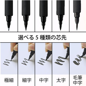 美文字筆ペン 2本セット 呉竹