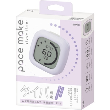 時っ感タイマー ペースメイク ラップ機能付 SONIC(ソニック)[文具]