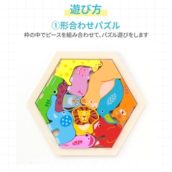 Artec MiraTOY 六角パズル - アーテック[学校教材・教育玩具]