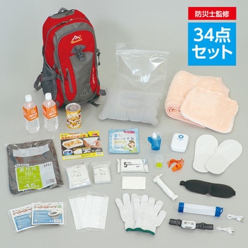 大容量非常食付防災セット34点 アーテック[学校教材・教育玩具]