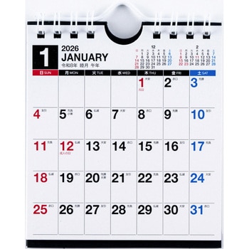 2026年度版エコカレンダー壁掛・卓上兼用B7変型 高橋書店