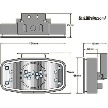 LEDデイシャインビームセット DC24V KOITO