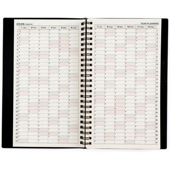 2026年度版リングダイアリー スリム(レフト) 高橋書店