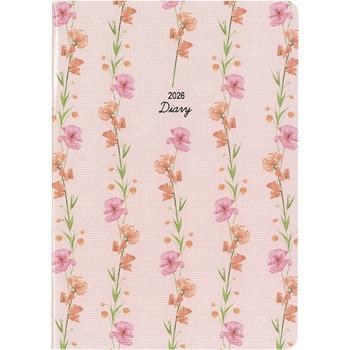 2026 MILLダイアリー B6 Monthly FLEURS ダイゴー