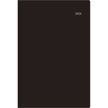 2026 アポイントダイアリー マンスリー+チャート A5対応 ブラック ダイゴー