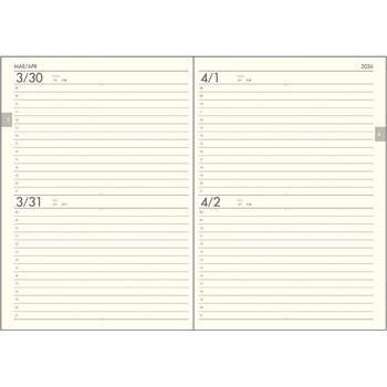 2026 アポイントダイアリー デスク A5 4D - ダイゴー