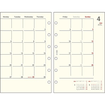 2026 ミニ6リフィル 1Mブロック&2W - ダイゴー