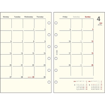 2026 ミニ6リフィル 1Mブロック&1W+横罫 ダイゴー