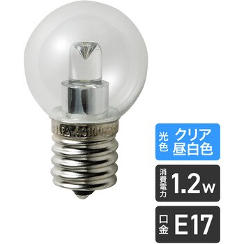 LDG1CN-G-E17-G245 LED電球G30形 1個 ELPA 【通販サイトMonotaRO】