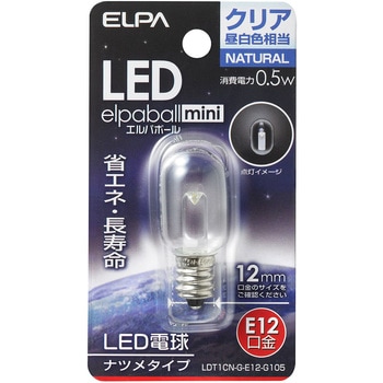 LED電球 ナツメ球タイプ ELPA