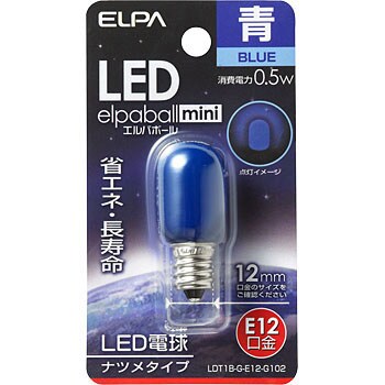 LED電球 ナツメ球タイプ ELPA