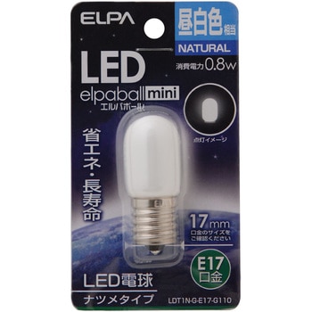 LED電球 ナツメ球タイプ ELPA