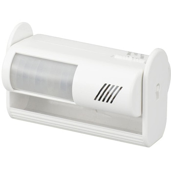 センサー付チャイム&アラーム 大音量70dB 乾電池式 オーム電機