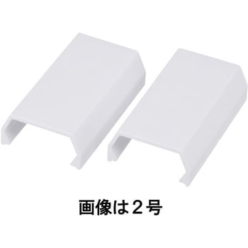 配線モール ジョイント ストレートタイプ 2個入 オーム電機