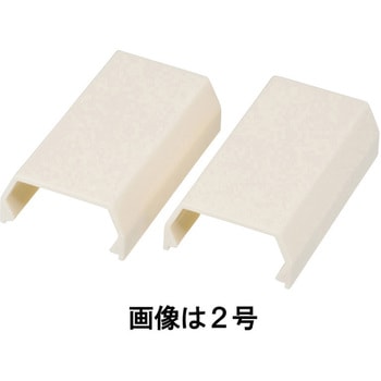配線モール ジョイント ストレートタイプ 2個入 - オーム電機