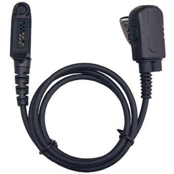 トランシーバー用 タイピンマイク モトローラ (GDR4800 MiT7000 等に対応)  PM-0026GL2 マイク単品 無線機 インカム 用 ウェッジ