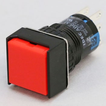 Φ16 A6シリーズ 押ボタンスイッチ(正方形) IDEC(和泉電気)