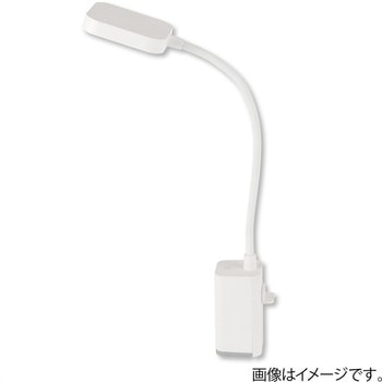 USB充電式 LEDデスクライト /ホワイト ナカバヤシ