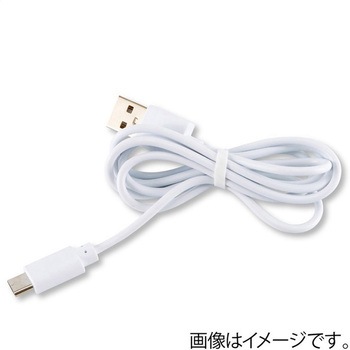 USB充電式 LEDデスクライト /ホワイト ナカバヤシ